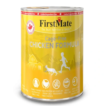 FirstMate Limited Ingredient Chicken Formula Cat Food 12.2oz