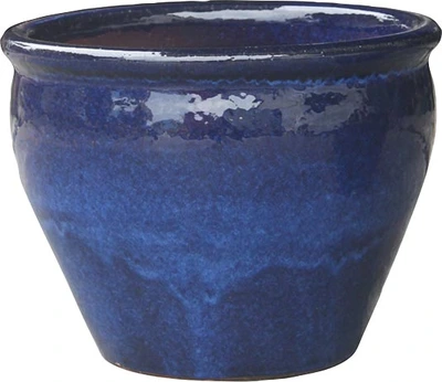 Border Concepts Majestic Planter Imperial Blue 9.75x8"