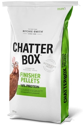 Chatterbox 16% Finisher Pellet 20kg