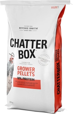 Chatterbox 18% Grower Mini-Pellet 20kg