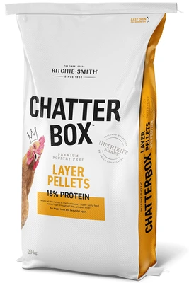 Chatterbox 18% Layer Pellet 20kg