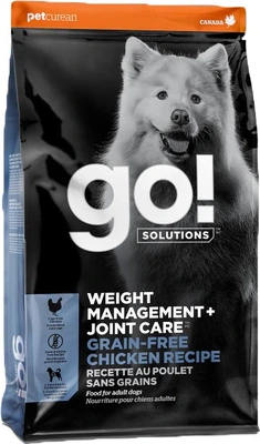 Go! Weight & Joint Care GF Chicken Dog Food 22lb