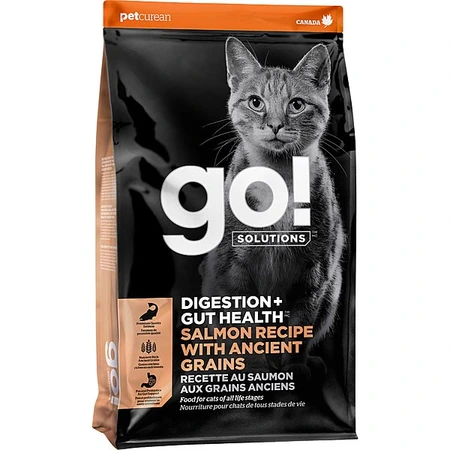 Go! Digestion+Gut Health Salmon With Ancient Grains Cat Food 3lb