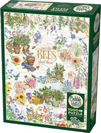 Cobble Hill Save the Bees Puzzle 1000pc