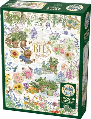 Cobble Hill Save the Bees Puzzle 1000pc