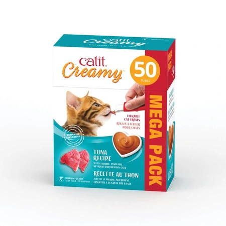 Catit Creamy Lickable Tuna Mega 50pk