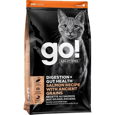 Go! Digestion+Gut Health Salmon With Ancient Grains Cat Food 16lb
