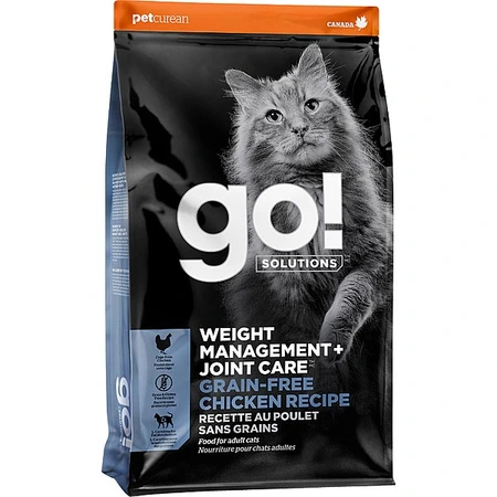 Go! Weight Management+Joint Care Grain Free Chicken Cat Food 16lb