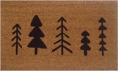 Kopper's Home Christmas Trees Doormat