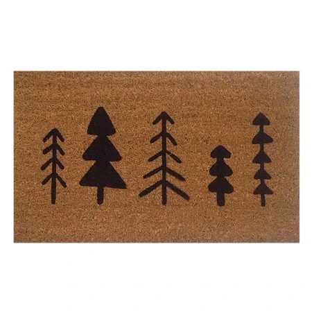 Kopper's Home Christmas Trees Doormat