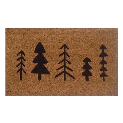Kopper's Home Christmas Trees Doormat
