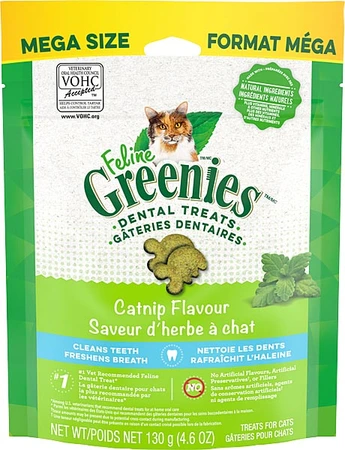 Greenies Feline Dental Treat Catnip 4.6oz