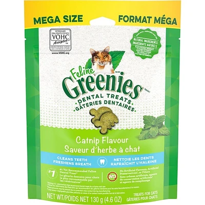 Greenies Feline Dental Treat Catnip 4.6oz