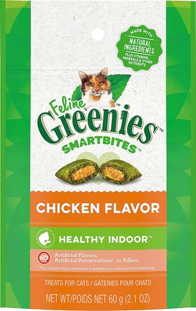 Greenies Smartbites Healthy Indoor Chicken 2.1oz
