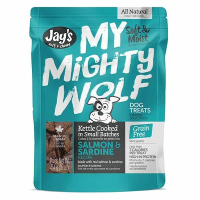 Jay's My Mighty Wolf Salmon & Sardine Dog Treat 454g