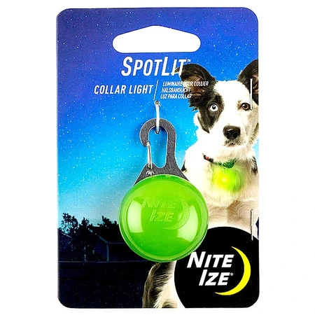 Nite Ize Spotlit Collar Light Lime Green