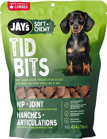 Jay's Tid Bits Hip & Joint Dog Treat 454g