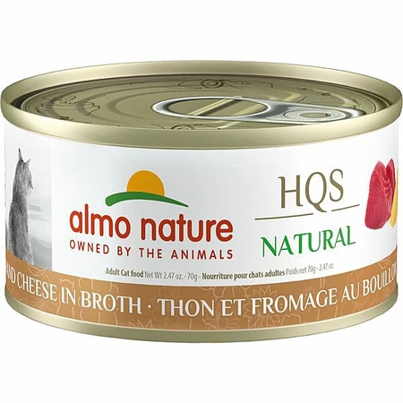 Almo HQS Tuna & Cheese In Broth 70g