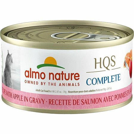 Almo HQS Salmon With Apples In Gravy Cat Food 70g