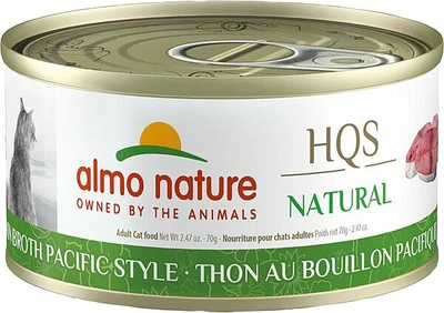 Almo HQS Pacific Style Tuna In Broth Cat Food 70g