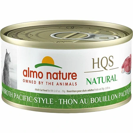Almo HQS Pacific Style Tuna In Broth Cat Food 70g