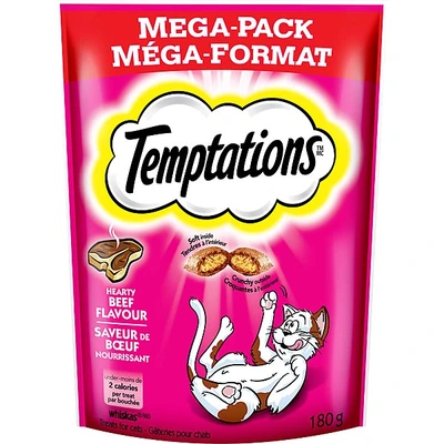 Temptations Hearty Beef Cat Treat 180g