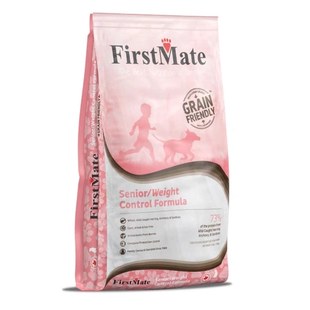FirstMate Grain Friendly Senior/Weight Control Dog Food 25lb