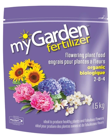 MyGarden 2-8-4 Pro-Cert Organic Flowering Plant Food 1.5kg