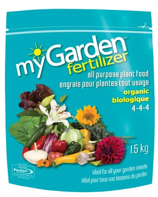 MyGarden 4-4-4 Pro-Cert Organic All Purpose Fertilizer 1.5kg