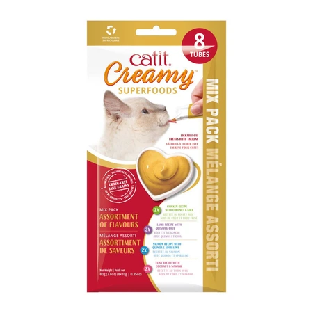 Catit Creamy Superfood Multipack 8pk