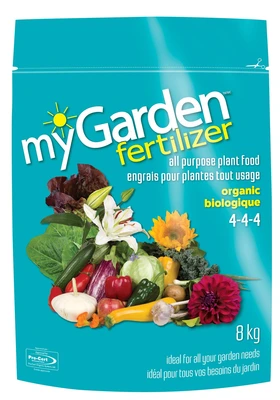 MyGarden 4-4-4 Pro-Cert Organic All Purpose Fertilizer 8kg