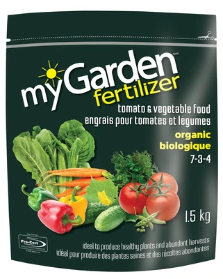 MyGarden 7-3-4 Pro-Cert Organic Tomato & Vegetable Fertilizer 1.5kg