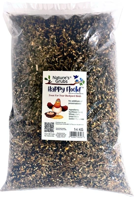 Nature's Grubs Happy Flock 14kg