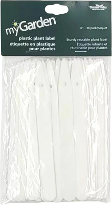 MyGarden 6" Plastic Plant Labels 30pk