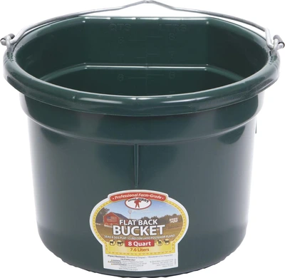Miller Flatback Bucket 8qt Green