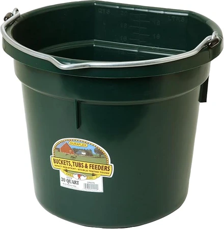 Miller Flatback Bucket 20qt Green