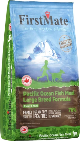 Firstmate LID GF Large Breed Pacific Ocean Fish Dog Food 25lb