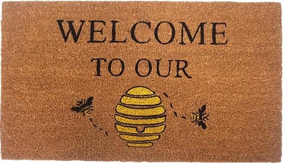 Koppers Home Welcome Hive Door Mat