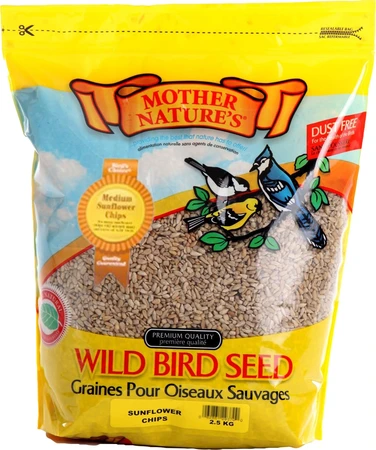 Mother Nature's Medium Sunflower Chips 2.5kg
